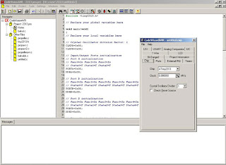 Code Vision AVR : C compiler and integrated IDE for AVR Microcontroller