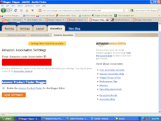 Blogger and Amazon
