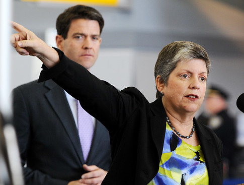 Body scanners unveiled at JFK, but Napolitano doesnt 