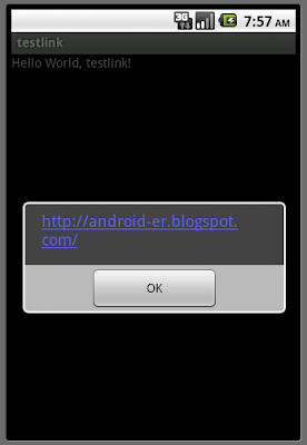 linkable text in Dialog linkable text in Dialog
