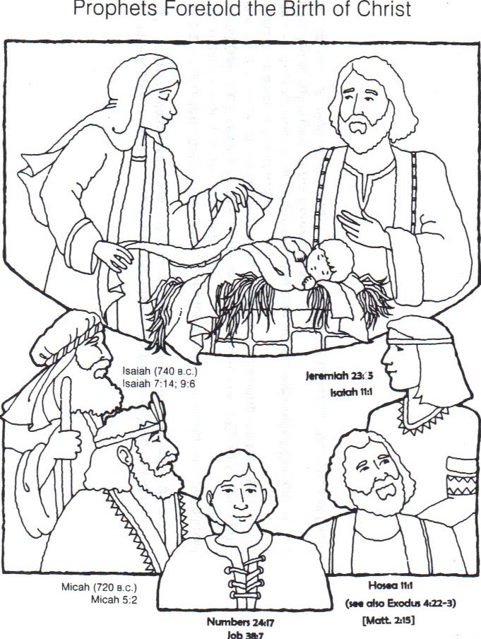 prophets coloring pages - photo #22