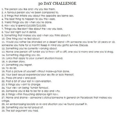 Solely Platonic: 30 DAY CHALLENGE! - Day 1: The person you like and why ...