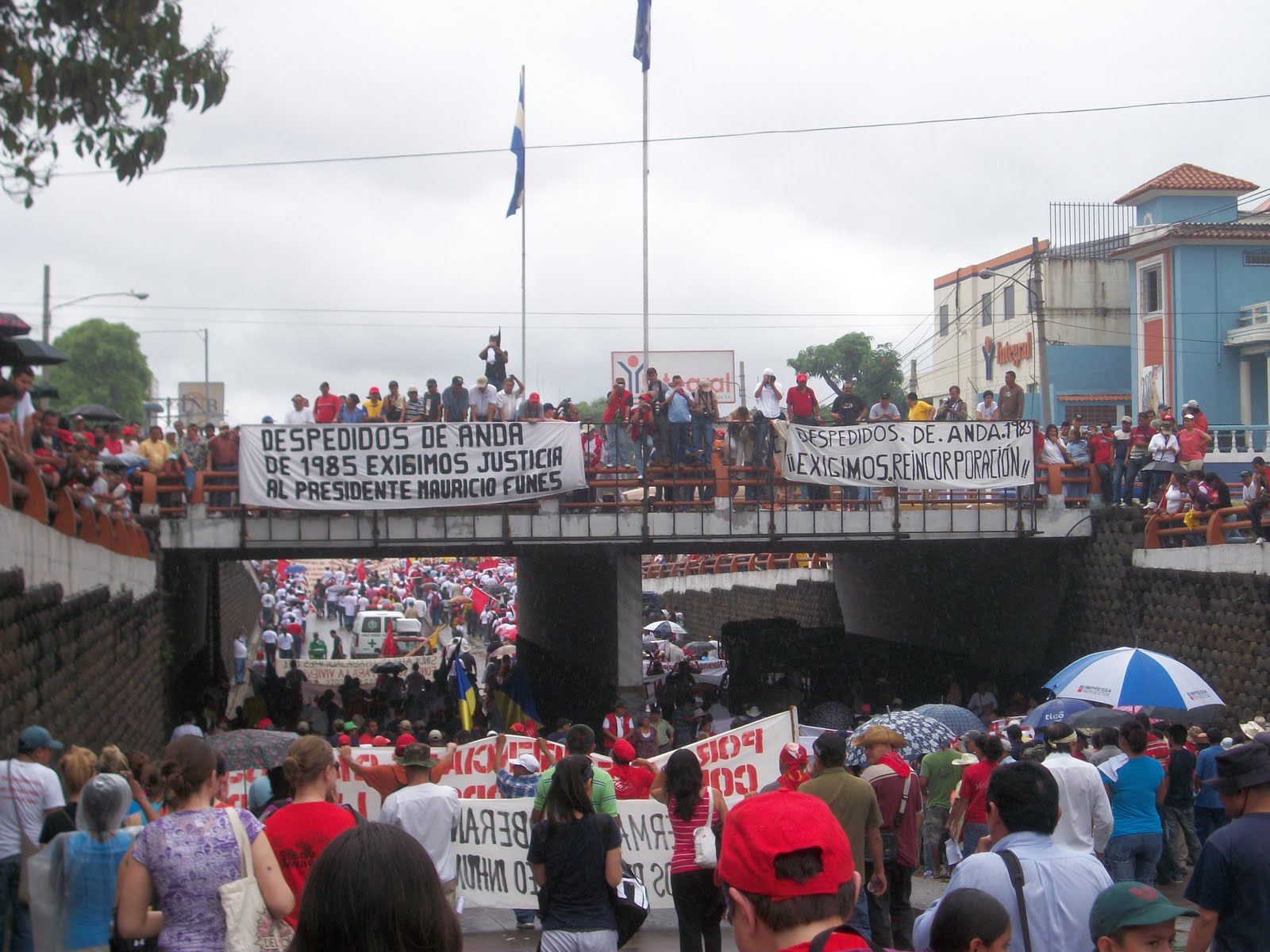 El Salvador International Workers' Day March