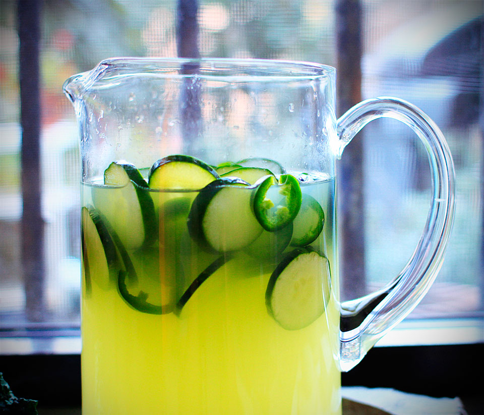 Brooklyn Farm Jalapeño Cucumber Lemonade