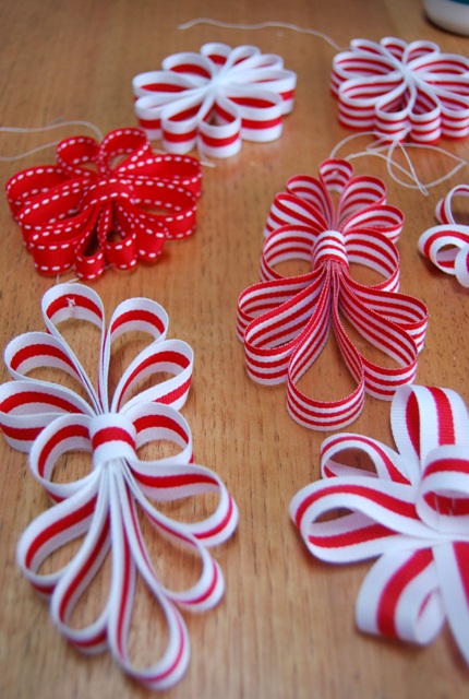 Tania McCartney Blog ribbon christmas ornaments