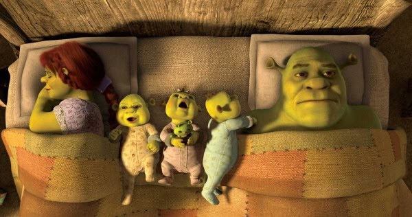 Shrek Forever After Chimichanga Scene + I'm A Daddy Scene