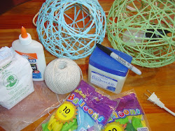 string diy lanterns lantern globe lights lamp sallygoodin lighting christmas involved materials process
