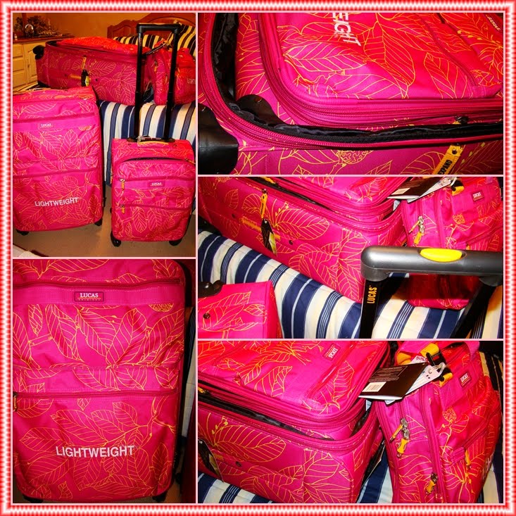 Luggage Set: Pink Luggage Set And Another