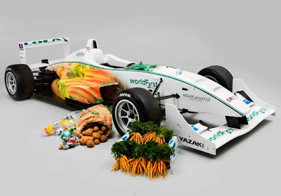 Vegetable Made Chocolate Fueled Racecar Does 125mph