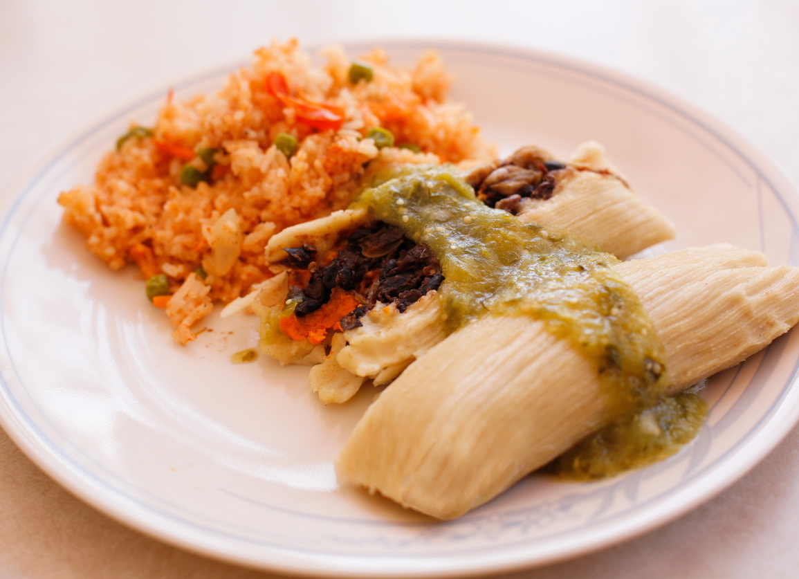 go vegan meow! Black BeanSweet Potato Tamales