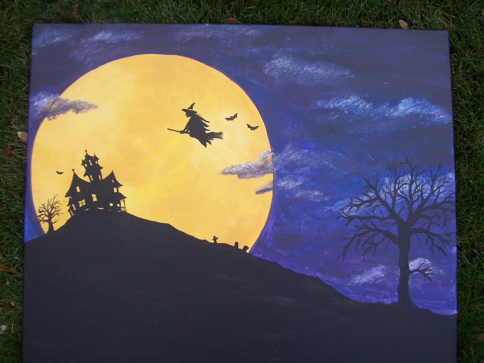 Sometimes Creative Halloween Painting