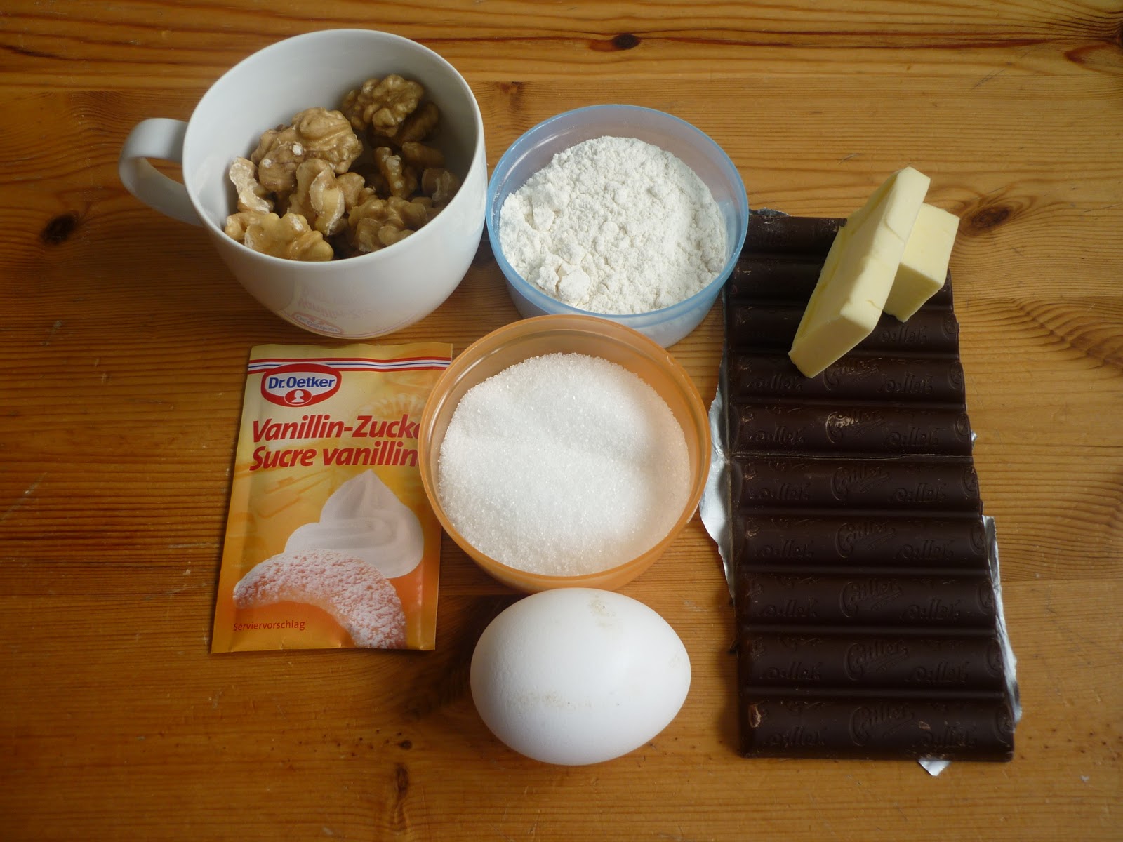 Walnuss - Brownies