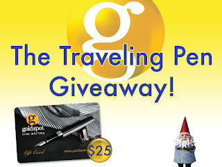 The Facebook Traveling Pen Giveaway