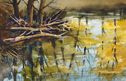 reflections watercolor water kathy rathburn watercolorist los still