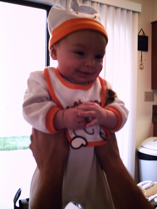 Baby girl's first halloween