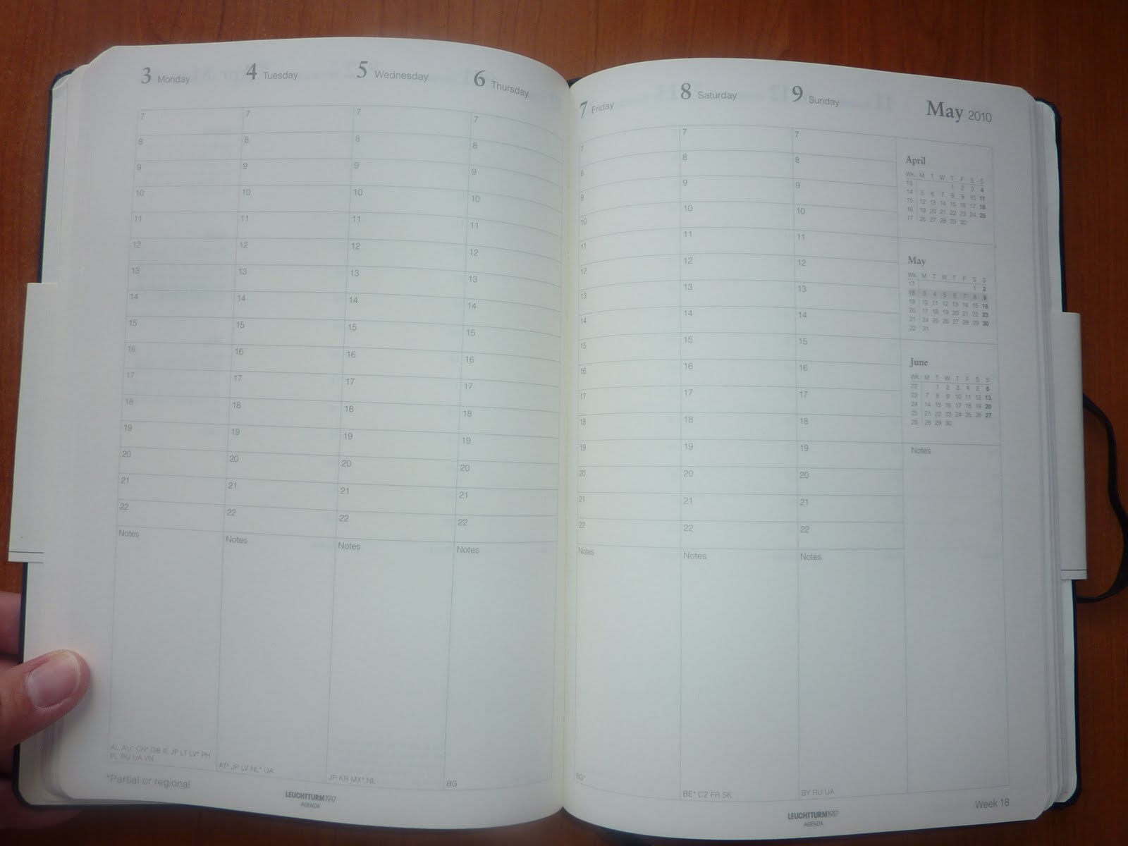 Plannerisms Leuchtturm Weekly Planners (medium size)
