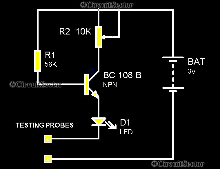 Fet Transistor Tester Circuit Diagram