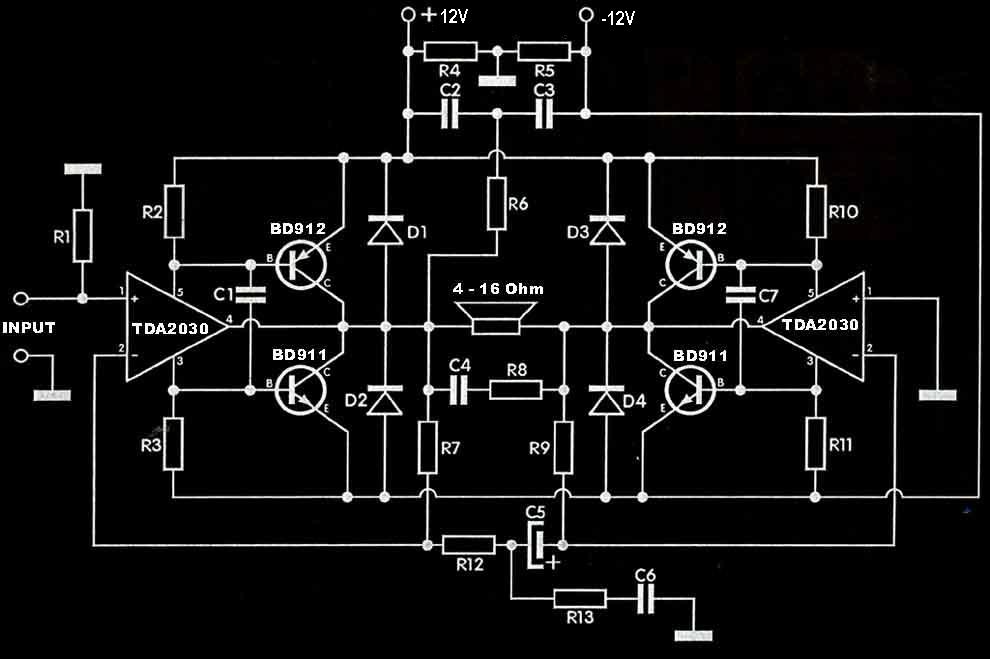 Tda1554q Circuit Diagram