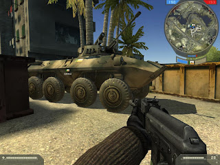 Battlefield 2 demo with vehicles