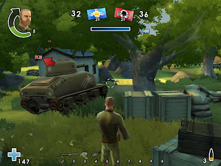 Battlefield Heroes - third-person shooter with vehicles