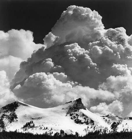 ansel-adams-works-thunder-clouds