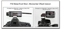 PJ1086: PW Metal Foot Mod - Horizontal Offset Version