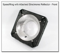 PJ1088: SpeedRing with Attached Elinchrome Reflector - Front View