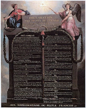 A Declaração dos Direitos do Homem e do Cidadão, promulgada durante a Revolução Francesa