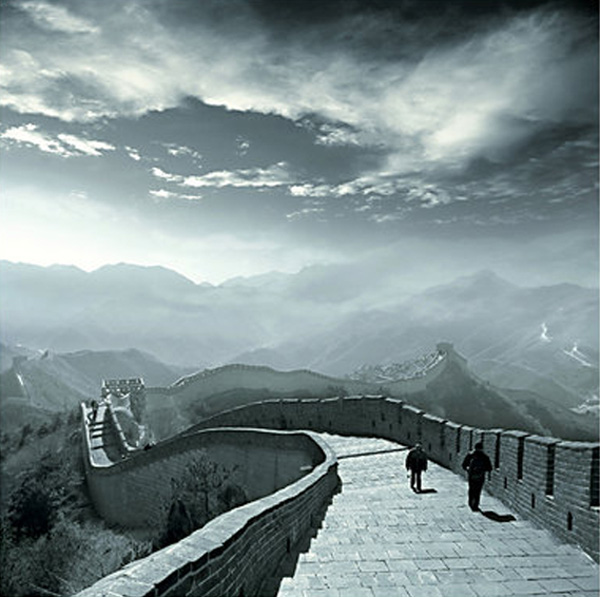 A grande muralha da china, comprimento total: 8.850 km. 知子莫若父