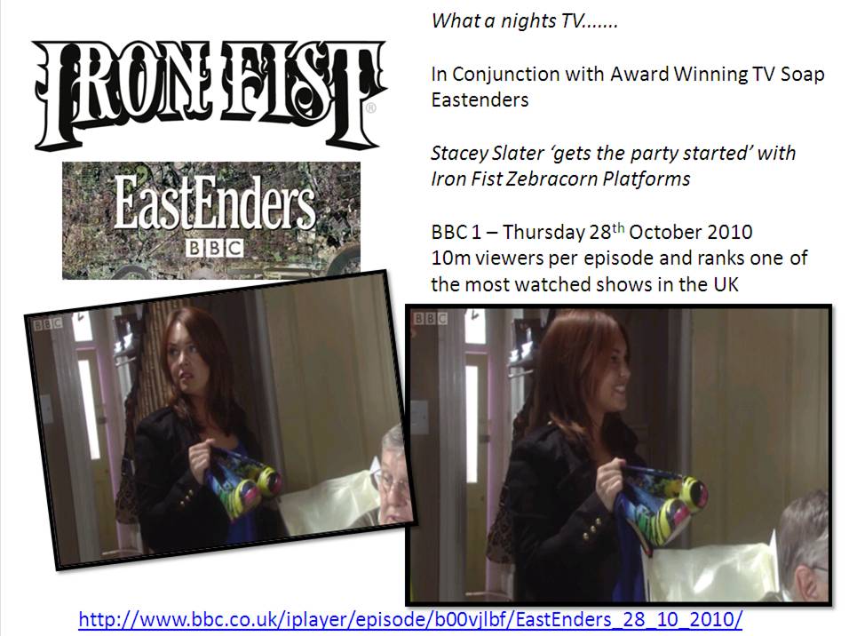 Reload Clothing UK Eastenders Stacey Slater 'gets the party started