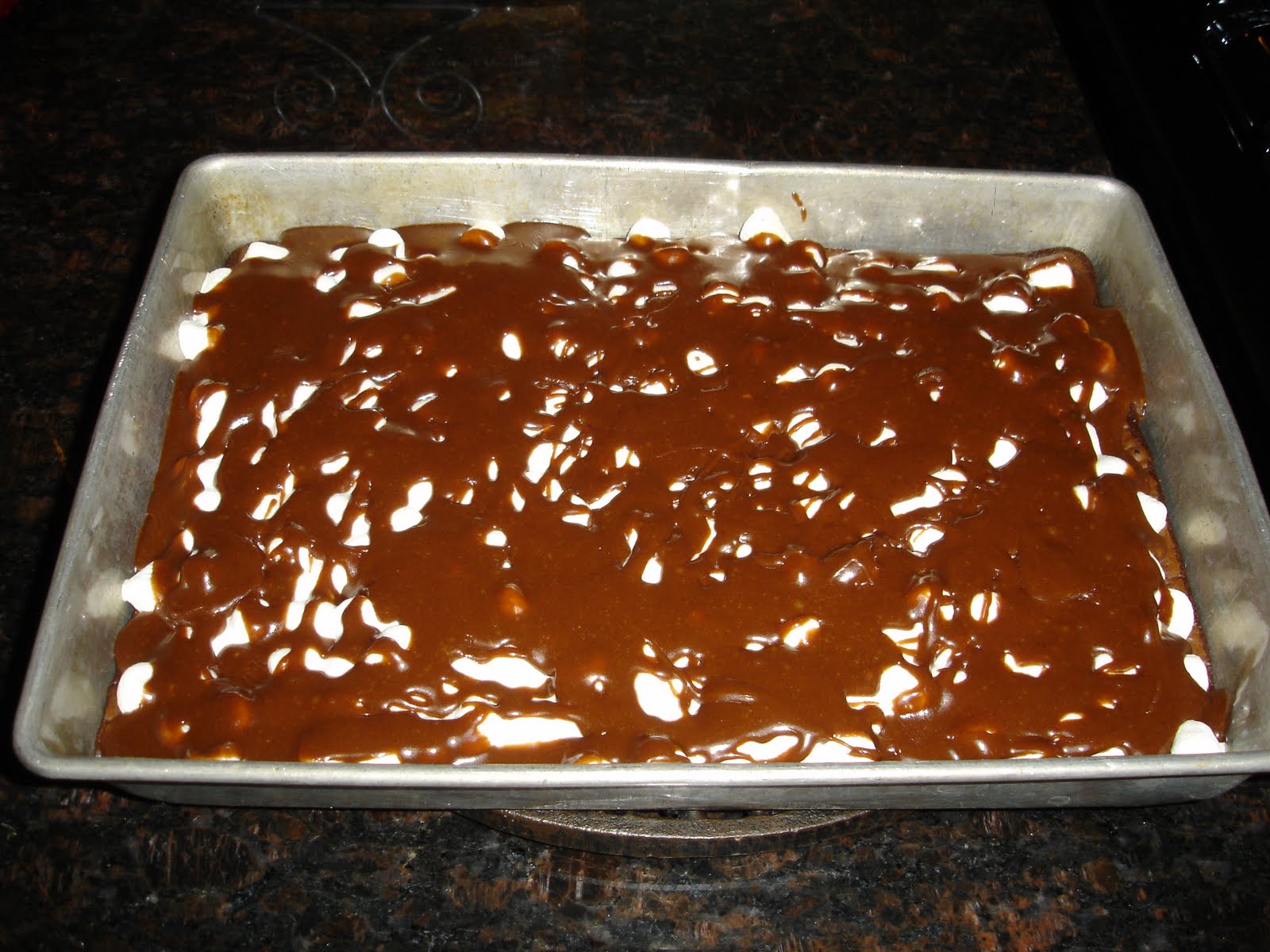 Journey to Fabulous Foods Delicious Marshmallow Brownies