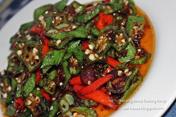 HaSue: I Love My Life: Kacang Bendi Goreng Kicap