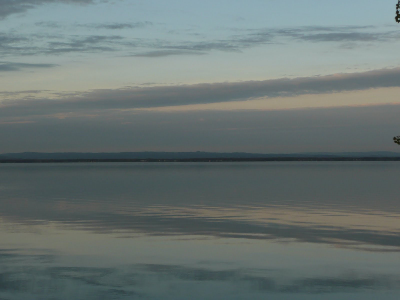 Oneida Lake Chronicles Oneida Lake This Morning