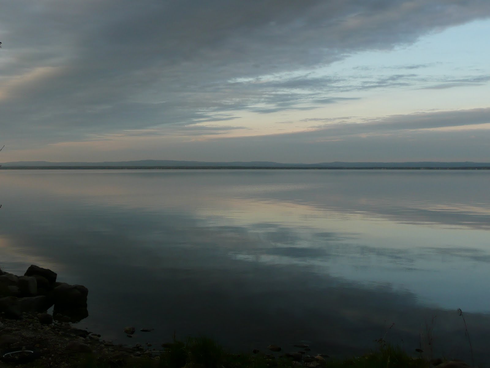 Oneida Lake Chronicles Oneida Lake This Morning
