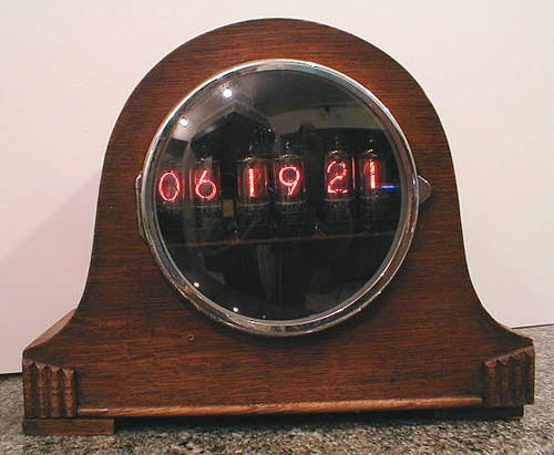 Military Time Clock >> The Steampunk Home: Nixie Tube Clocks Military Time Clock >> The Steampunk Home: Nixie Tube Clocks