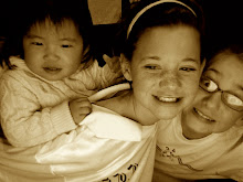 Madison, Lily and Greyson after a day of school.