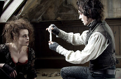 Johnny and Helena in Sweeney Todd