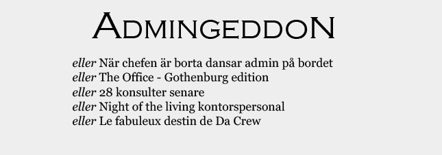 Admingeddon