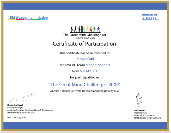 blank certificates of participation