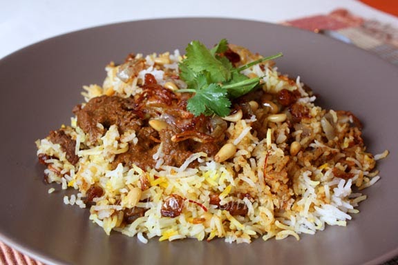 Diary Foods: Beef Briyani Rice/Nasi Briyani Daging Recipes