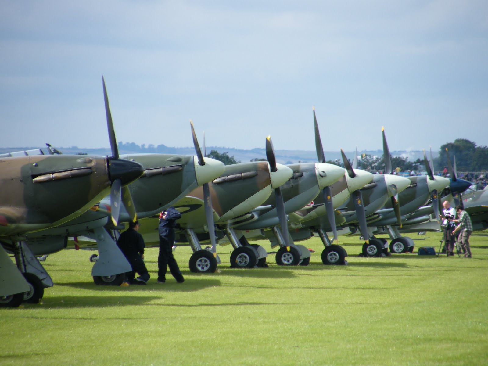 Classic Aviation Worldwide Battle Of Britain Airshow Duxford 2010