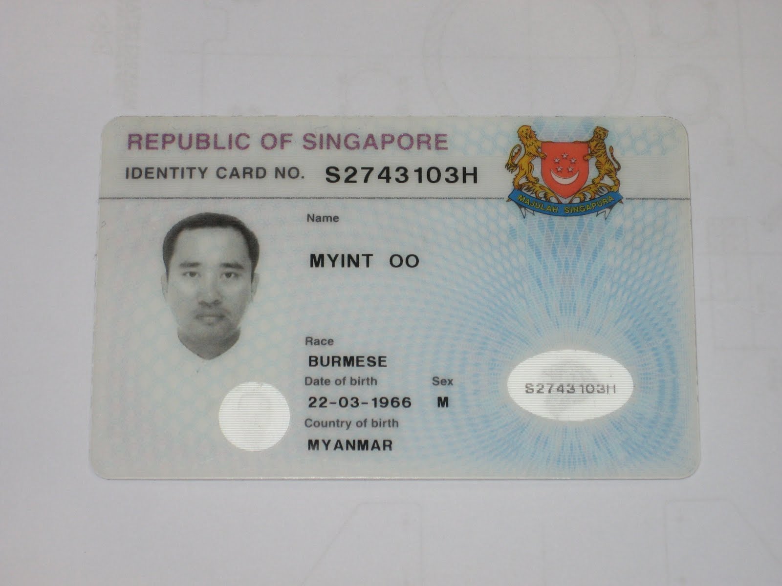 Welcome To Yaylargyi SINGAPORE IC