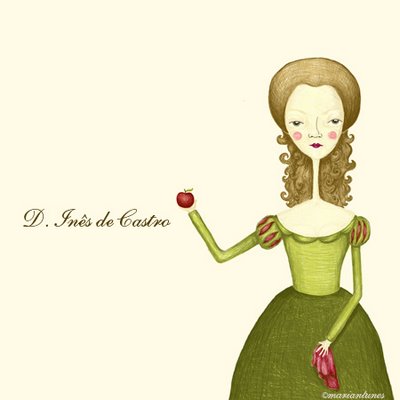Inês de Castro na Vida de D. Pedro by Mário Domingues