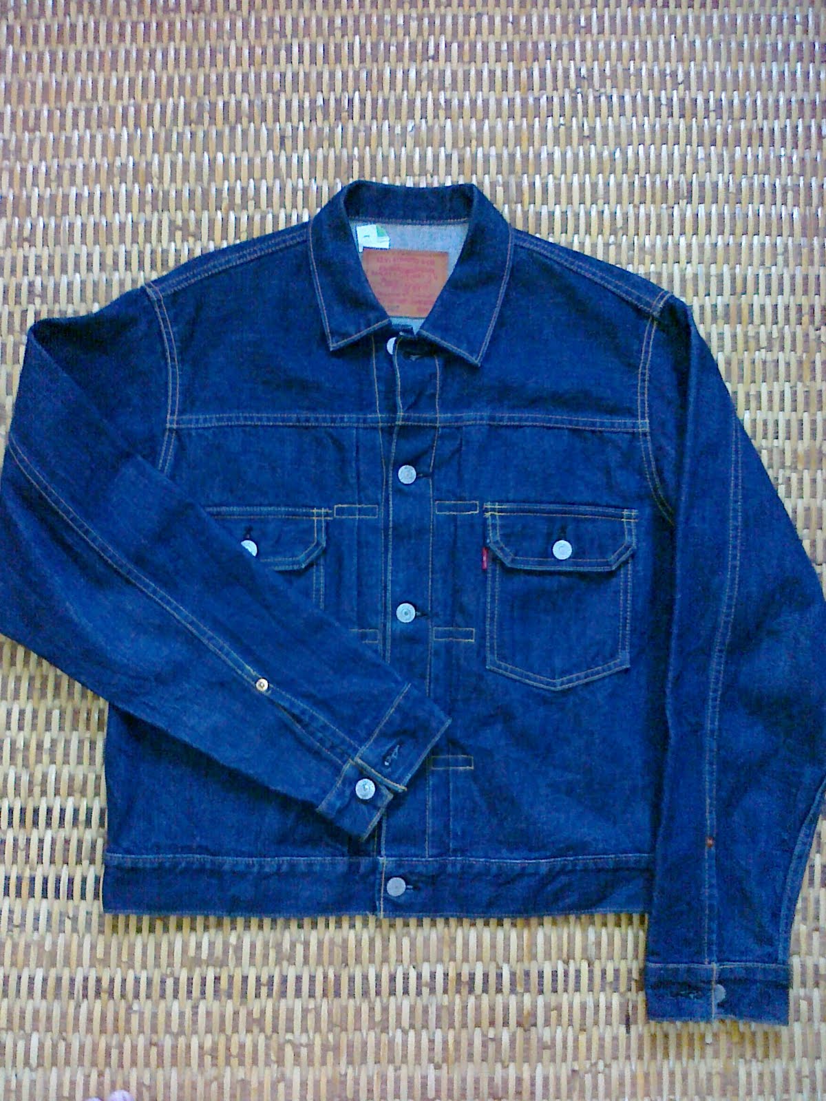 Longhorn's Vintage Clothing: [SOLD] Levi's 71507 Big E Type-2 Jacket