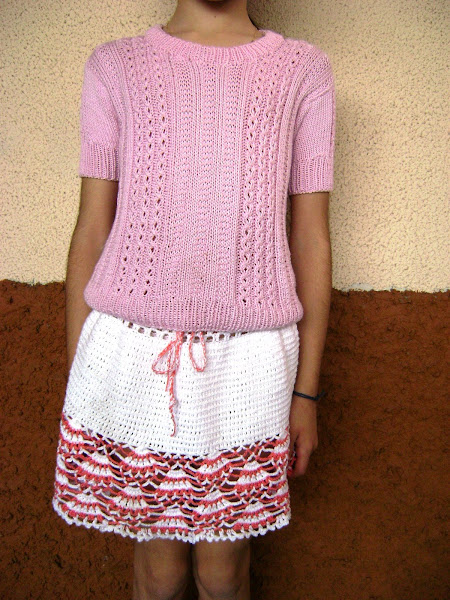 Saia e blusa