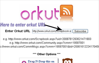 Get orkut feeds on your mobile