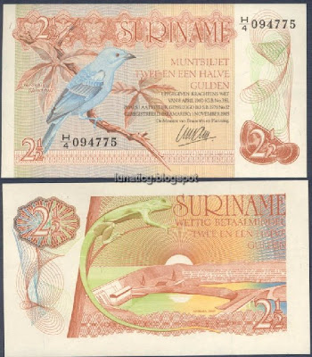 suriname old note