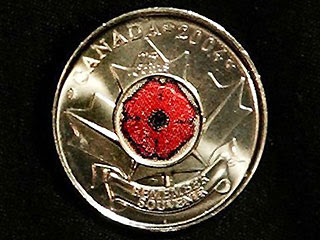 25¢ poppy coin