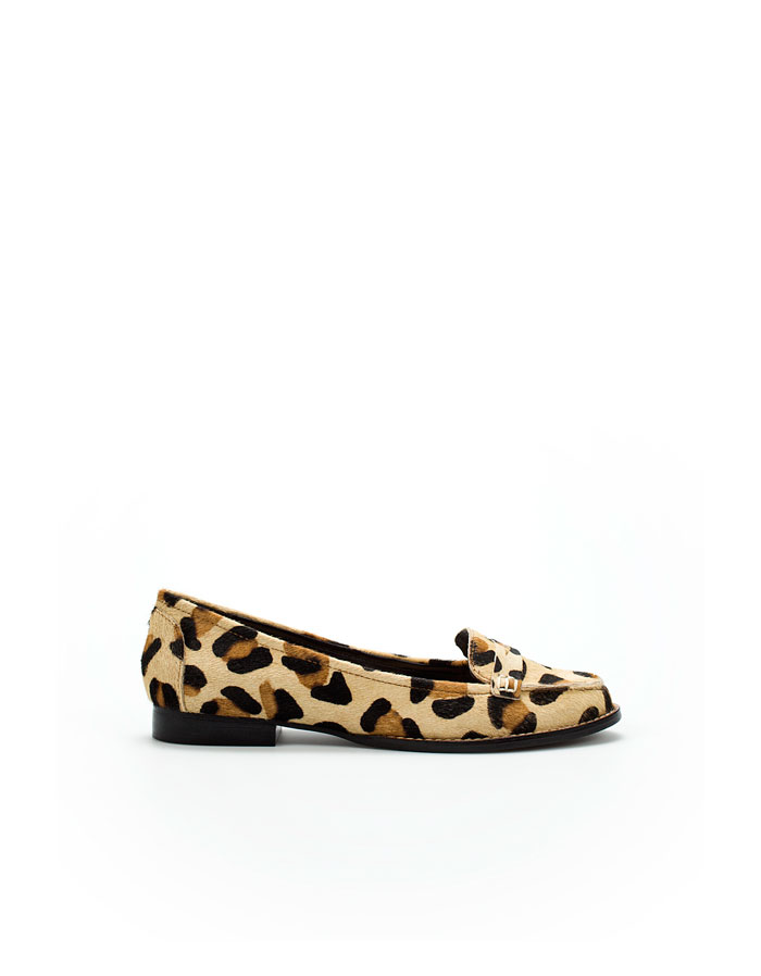 leopard shoes zara