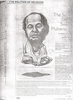 The Secret life of Swami Muktananda, The Coevolution Quarterly, Winter 1983